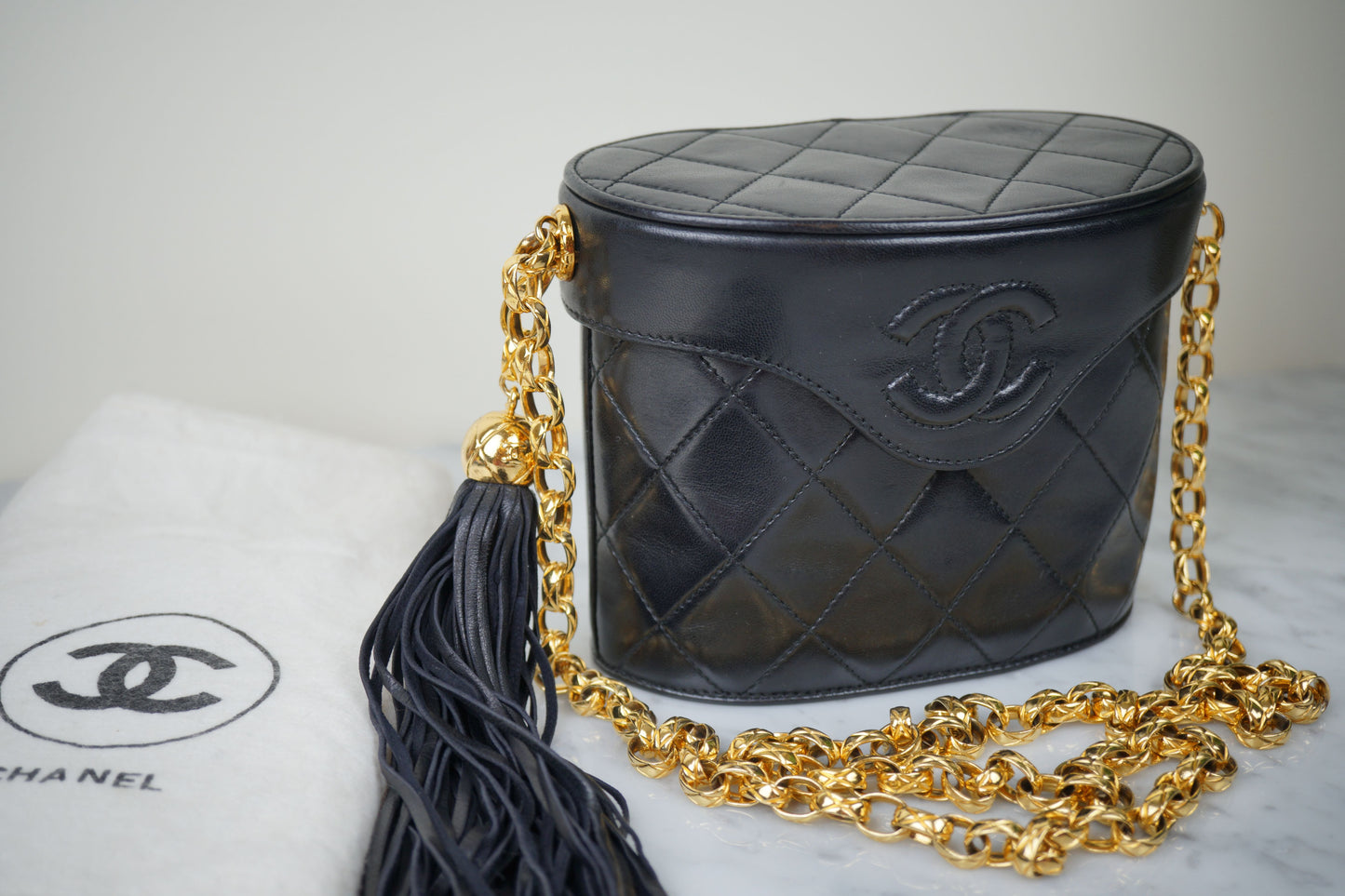 Chanel Fringe Box Lambskin Bijoux Chain Bag GHW - Mini