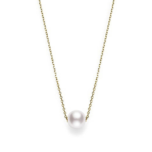 Mikimoto 18k Akoya Pearl 7mm Necklace