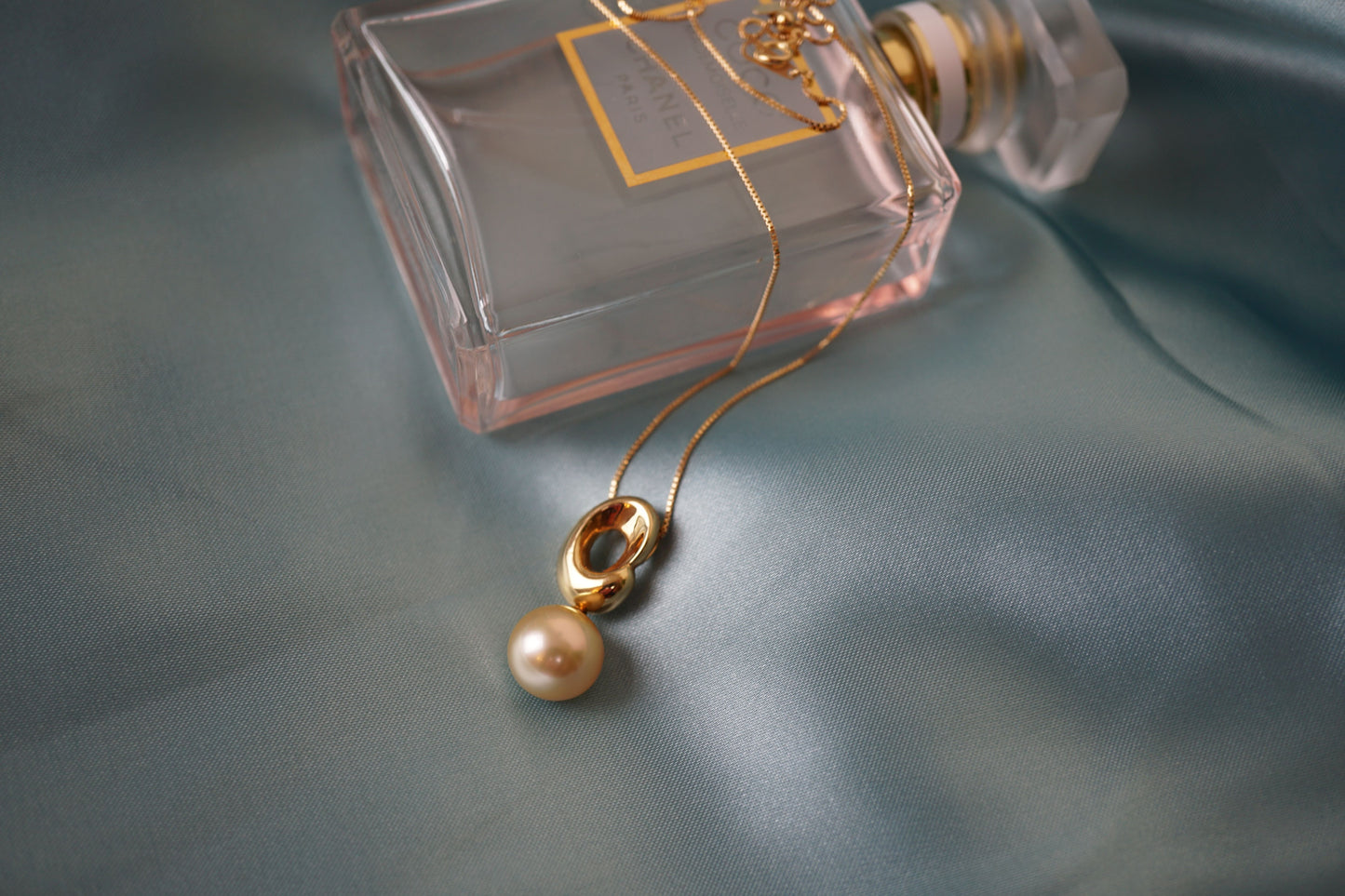 Tasaki 18k Golden South Sea Pearl 11mm Necklace