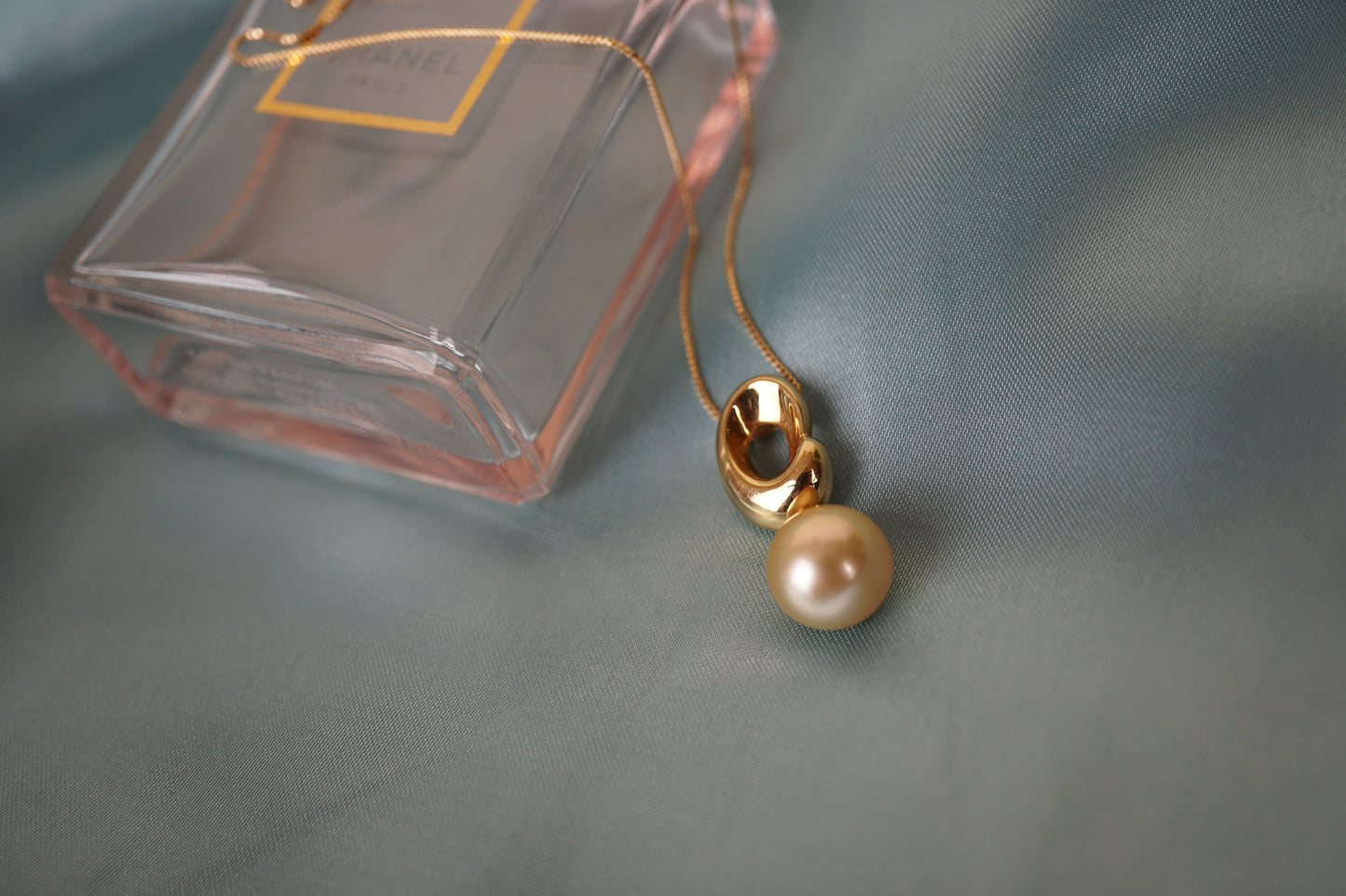 Tasaki 18k Golden South Sea Pearl 11mm Necklace