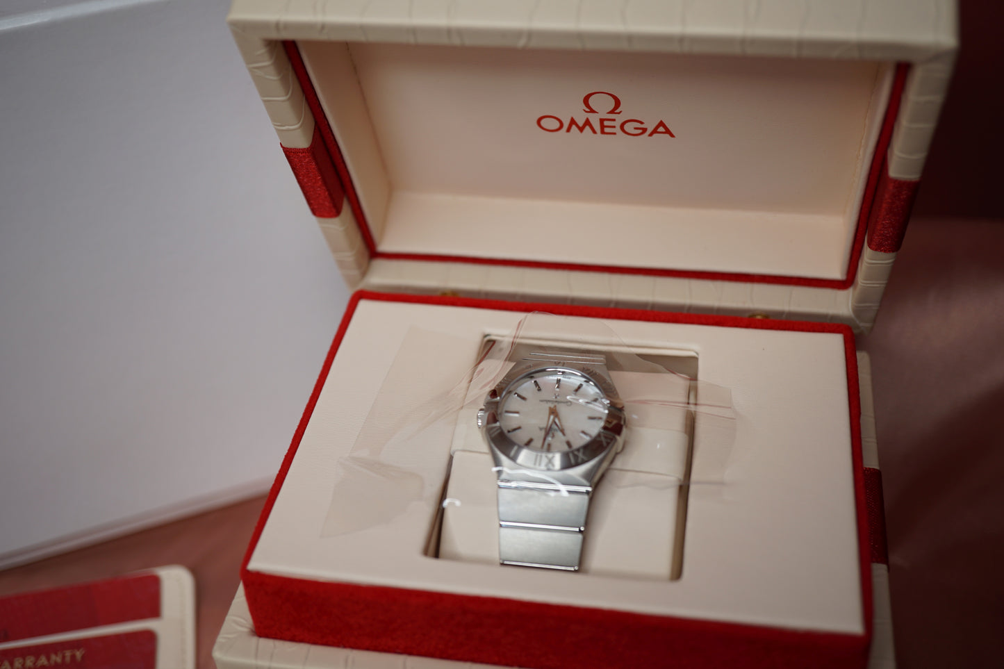 (Brand New) Omega Constellation Quartz 27mm Watch