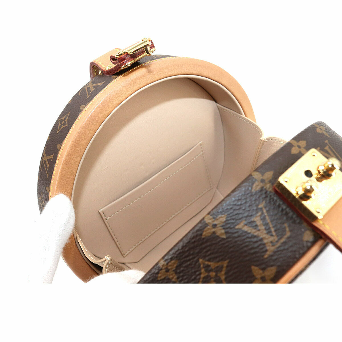 Louis Vuitton Monogram Petite Boite Chapeau Mini Bag – BelovedLux