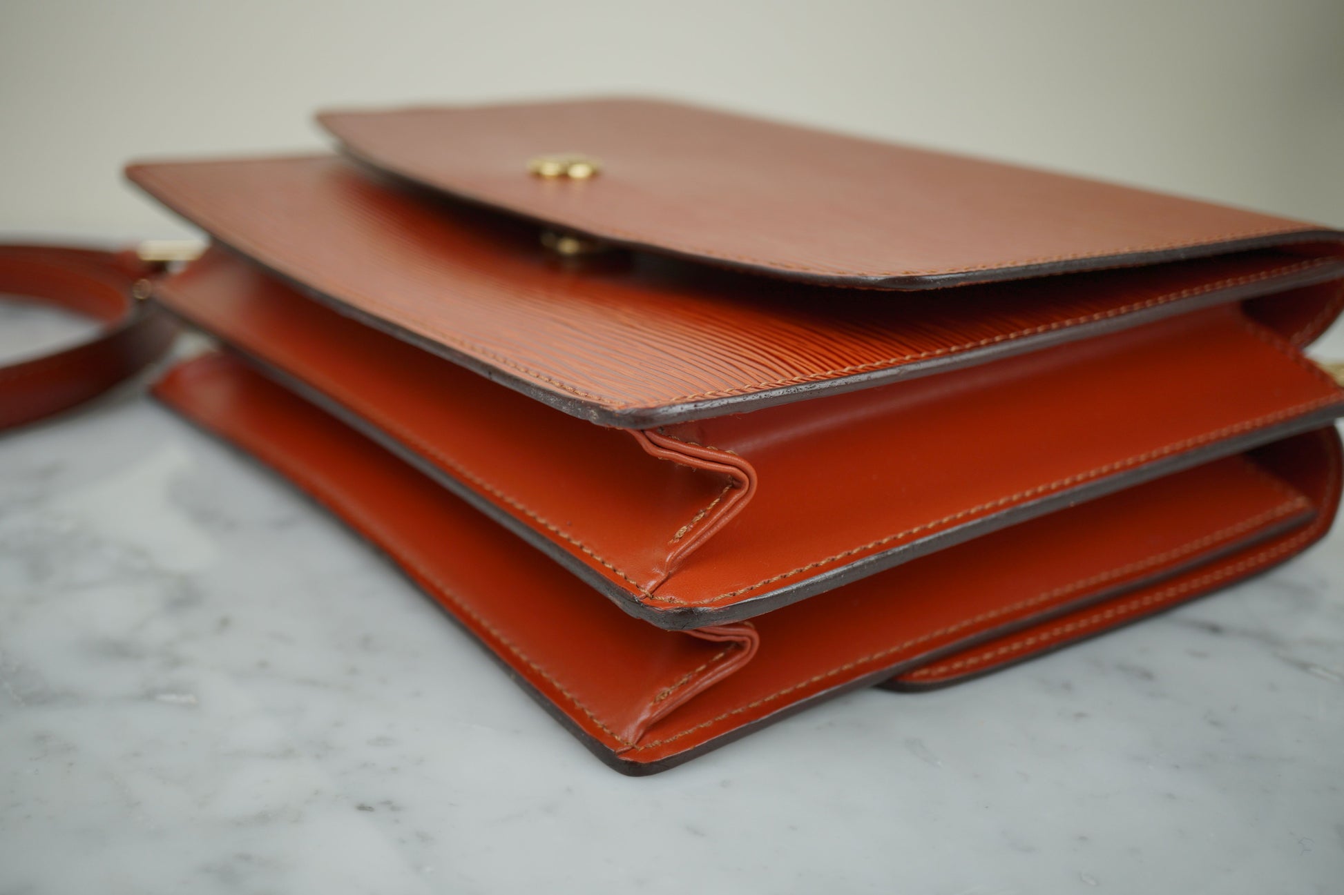 Louis Vuitton Color Block Epi Leather Soft Trunk Bag – FashionsZila