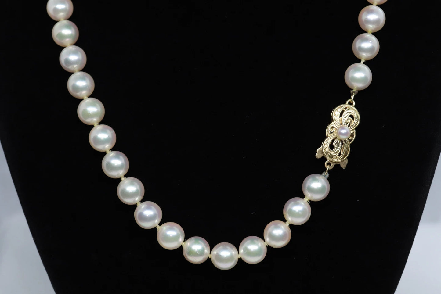 Mikimoto Pearl 18k Necklace