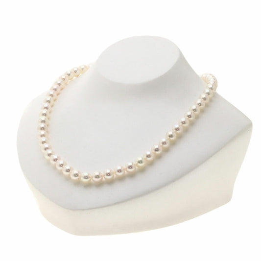 Mikimoto Silver Akoya Pearl Pearl Necklace