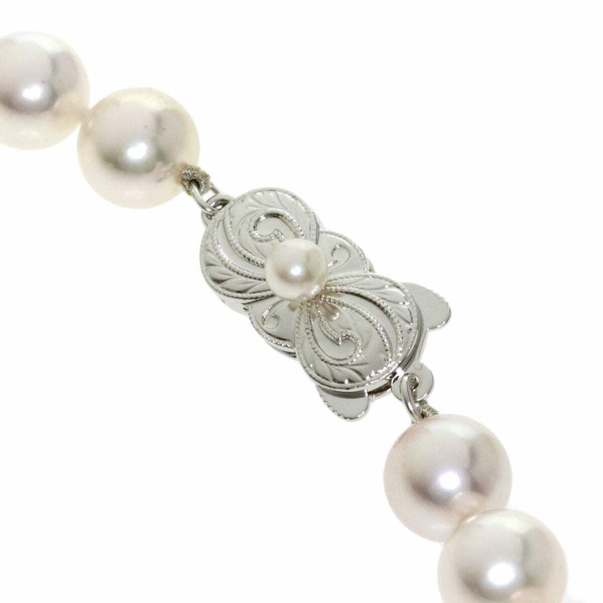 Mikimoto Silver Akoya Pearl Pearl Necklace